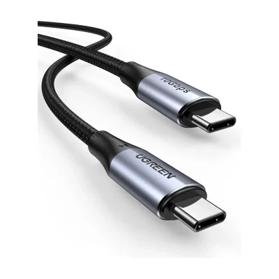 Ugreen 80150, USB C, USB C, USB 3.2 Gen 2 (3.1 Gen 2), 10 Gbit/s, Black