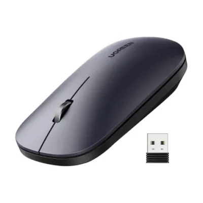 Ugreen 90372, Ambidextrous, Optical, RF Wireless, 4000 DPI, Black