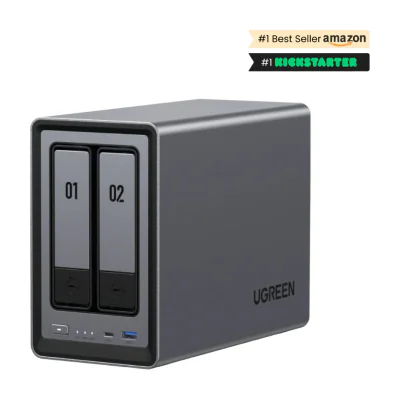 Ugreen NASync DXP2800 NAS System 2-Bay, NAS, Compact, Intel® N, N100, 8 GB, DDR5