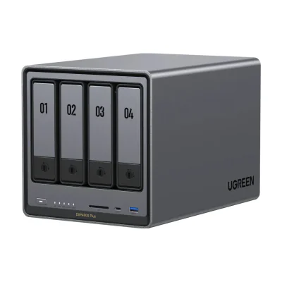 Ugreen NASync DXP4800 Plus, NAS, Desktop, Intel® Pentium® Gold, 8505, 8 GB, DDR5