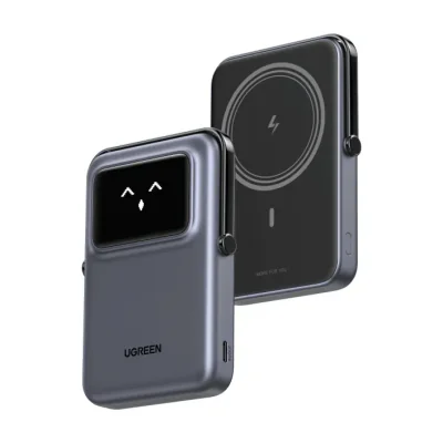 Ugreen UNO, 10000 mAh, Wireless charging, 20 W, Purple