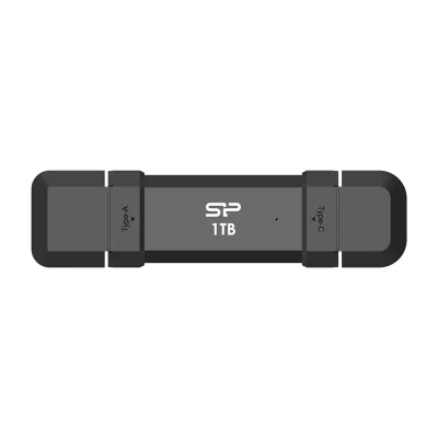 SILICON POWER DS72 1TB USB-A USB-C 1050/850MB/s Pendrive Black
