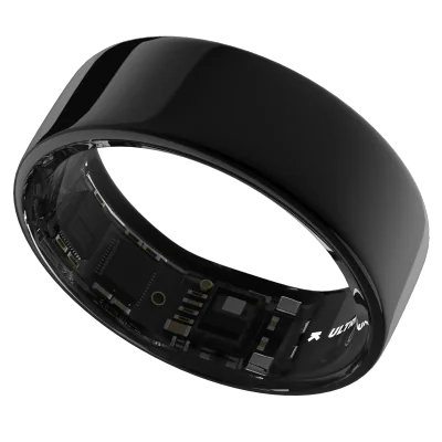 Ultrahuman Ring Air - Smart Ring, Charger, USB Cable / Size-05- Aster_Air_Black