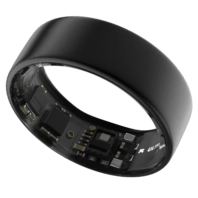 Ultrahuman Ring Air - Smart Ring, Charger, USB Cable / Size-09- Matt_Grey