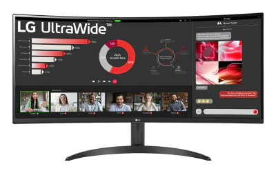 UltraWide 34WR50QK-B Curbat 34 inch UWQHD VA 5 ms 100 Hz HDR "34WR50QK-B"
