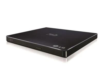 Unitate optica HITACHI-LG, BP55EB40, BLU-RAY Writer, 8x,  USB2.0, slim, negru, bulk