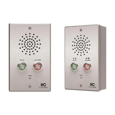 Unitate terminal interfon cu doua butoane T-7703E