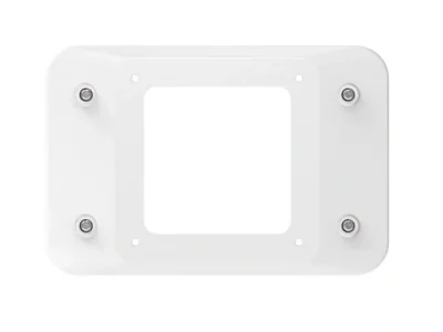 UNIVERSAL INVISIBLE MOUNT PLATE/WHITE