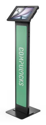 UNIVERSAL TABLET MAGNETIX/BRANDABLE FLOOR STAND - BLACK