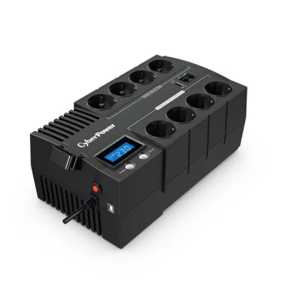 CYBERPOWER BRICs LCD Series BR1000ELCD UPS AC 220/230/240V 600Watt 1000VA USB output connectors 8