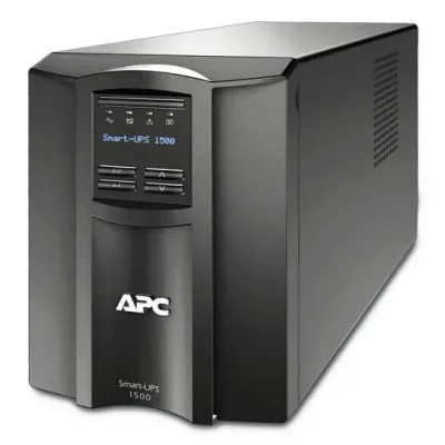 UPS APC Smart-UPS SMT line-interactive / sinusoidala 1500VA / 1000W 8conectori C13, baterie RBC7,smart conect,optional extindere garantie cu 1/3 ani(WBEXTWA R1YR-SP-03/WBEXTWAR3YR-SP-03),3 ani garantie echipament si 2 ani garantie baterie