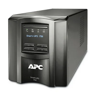 UPS APC Smart-UPS SMT line-interactive / sinusoidala 750VA / 500W 6conectori C13, baterie RBC48, optional extindere garantie cu 1/3 ani (WBEXTWAR1 YR-SP-02/WBEXTWAR3YR-SP-02)cu smart conect,3 ani garantie echipament si 2 ani garantie baterie