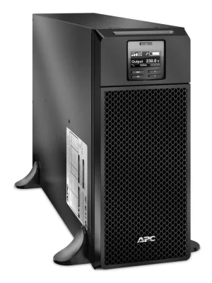 UPS APC Smart-UPS SRT online cu dubla-conversie 6000VA/6000W 6 conectori C13 4 conectori C19, extended runtime, EPO, baterie APCRBC140, optionale xtindere garantie cu 1/3 ani (WBEXTWAR1YR-SP-05/WBEXTWAR3YR-SP-05),3 ani garantie echipament si 2 ani ga