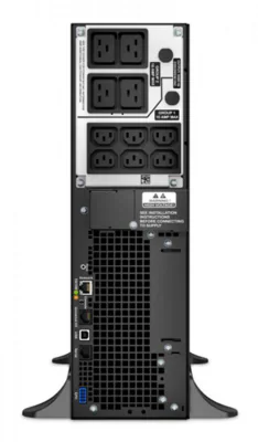 UPS APC Smart-UPS SRT online dubla-conversie 5000VA / 4500W 6 conectori C13 4 conectori C19 extended runtime convertibil rack, baterie APCRBC140,optional extindere garantie cu 1/3 ani (WBEXTWAR1YR-SP- 05/WBEXTWAR3YR-SP-05),3 ani garantie echipament s