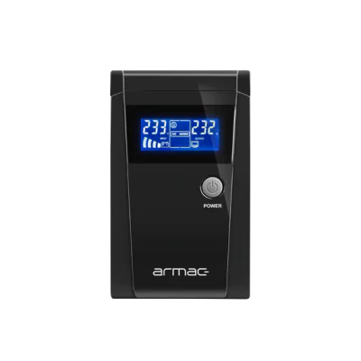 UPS ARMAC OFFICE O/850F/LCD LINE-INTERACTIVE 850VA 2X SCHUKO OUTLETS USB-B LCD METAL CASE