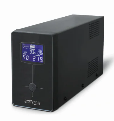 UPS GEMBIRD, Line Int. cu management, mini tower, 3000VA/1800W, AVR, IEC x 3/ Schuko x 3, 4 x baterie 12V/7Ah, display LCD, back-up 1 - 10 min., "EG-UPS-036"