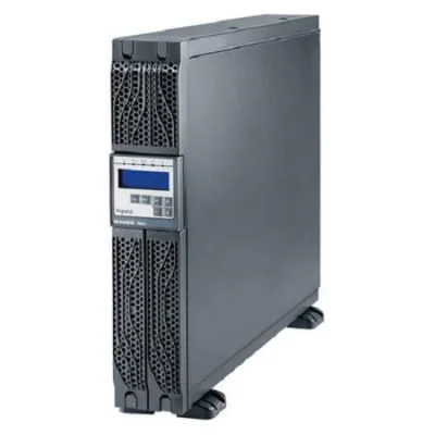 UPS Legrand Daker DK Plus, 2000VA/ 1800W, tip online cu dubla conversie, forma Rack/Tower, 0.9 capacitate putere, port comunicare-RS- 232/USB, 6 x IEC socket, baterie: 6 x 12 V / 7.2 Ah, frecventa baterie (Hz): 50/60 Hz ± 0.1, 230V, dimensiuni (W x D