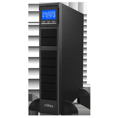 UPS nJoy Balder 1500, 1500VA/ 1500W, On-line, LCD Display, Montare Rack/Tower, 8 Prize IEC 13, Dubla conversie, Plaja larga de tensiuni acceptate, Eficienta impresionanta de pana la 96%, Frecventa: 40Hz ~ 70 Hz, Dimensiuni: 410 x 438 x 88 mm, Greutat