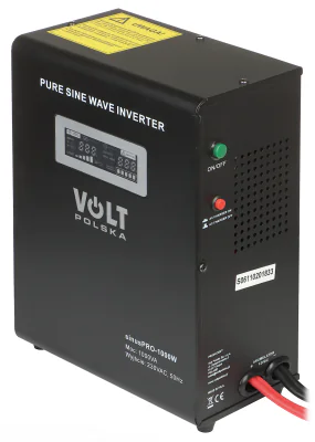 UPS VOLT Polska SINUS-PRO-1000W-12/230V, 1000 VA, 700 W, sinus pur