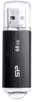 SILICON POWER memory USB Ultima U02 64GB USB 2.0 Black