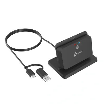 USB SMART CARD / CAC READER/STAND