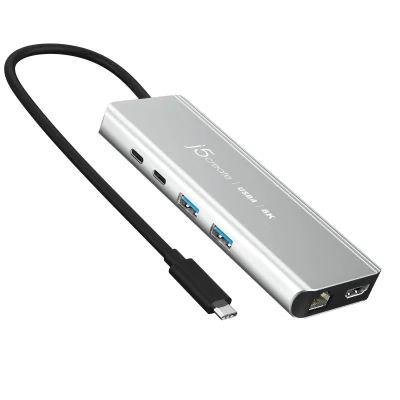 USB4 8K MULTI-PORT HUB SPACE/GREY