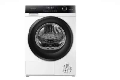 Uscator de rufe HEINNER HHPD-HMK90IVFC+++, 9 kg, Inverter, Clasa: C, Alb