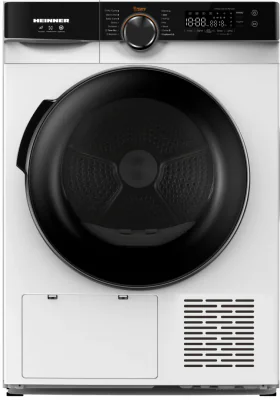 Uscator de rufe HEINNER HHPD-M8K3A++, 8 kg, Clasa: D, Alb
