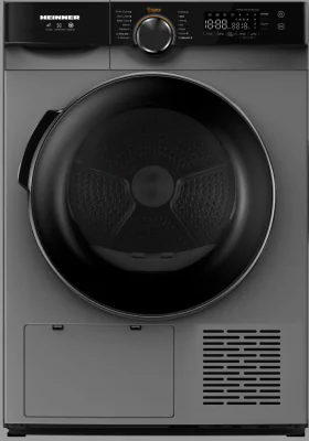 Uscator de rufe HEINNER HHPD-M8K3SA++, 8 kg, Clasa: D, Argintiu