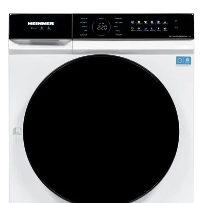 Uscator de rufe HEINNER HHPD-M9K5IVC+++, 9 kg, Inverter, Clasa: C, Alb