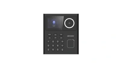 Value Series Face Access Terminal 2.4-inch LCD screen, 2 MP lens Multiple authentication methods, including face, card, and PIN, etc. Supports M1 card Face recognition duration < 0.2 s/User Max. 500 faces, 1,000 cards, and 100,000 events Supports ISA