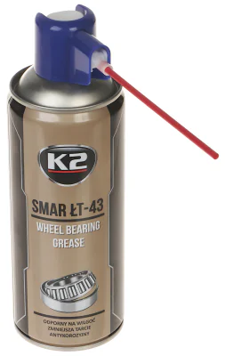 Vaselină pentru rulmenți de roți K2 K2-LT-43/400, spray 400 ml