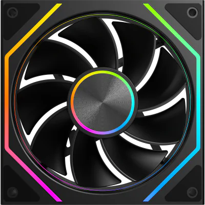 Ventilator ALPHAGEAR Mistral Reversed ARGB black