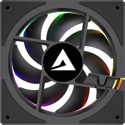 Ventilator ALPHAGEAR Radiant Reversed ARGB 120mm black