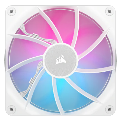 VENTILATOR Corsair iCUE LINK RX140 1x140mm RGB ALB, viteza 0.300-1700 RPM +/- 10%, 18.1-95.7 CFM, Presiune Statica: 0.15-3.79 mm-H2O, 10-36dBA, Prindere magnetica, Lungime cablu 135mm "CO-9051023-WW"