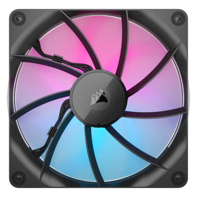 VENTILATOR Corsair iCUE LINK RX140 1x140mm RGB NEGRU, 0.400-2100 RPM +/- 10%,18.1-95.7 CFM, Presiune Statica: 0.15-3.79 mm-H2O, 10-36dBA, Prindere magnetica, Lungime cablu 135mm "CO-9051019-WW"