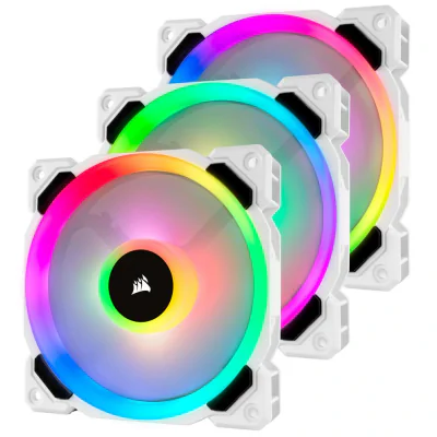 VENTILATOR Corsair, pt carcasa PC, 120 mm, 2200 rpm, LED RGB, 3 ventilatoare, "CO-9050092-WW"