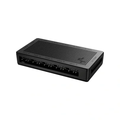 VENTILATOR DeepCool "SC700" FUN HUB DEEPCOOl 12 port 3 pin ARGB, control PWM, "R-SC700-BKNSNN-G"