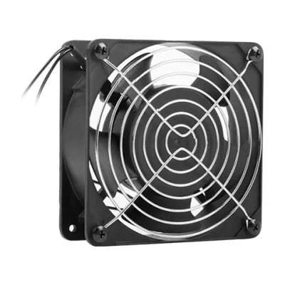 Ventilator Lanberg pentru rack 10" & 19" montat pe perete, 230V, 120x120x38mm, 15W, negru