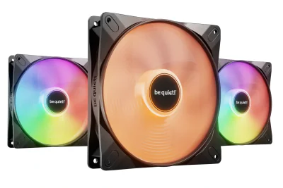 Ventilator PC BE QUIET! light wings LX 140mm PWM 3-Pack black