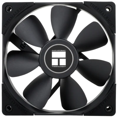 Ventilator Thermalright, 120mm, 400 - 1500 rpm, S-FDB Bearing, 65.25 cfm, RGB - AURA Sync, negru, "TL-R12-B"