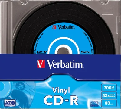 VERBATIM CD-R AZO Data Vinyl