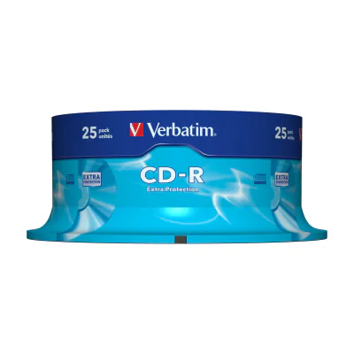 Verbatim CD-R Extra Protection, 52x, CD-R, 700 MB, Spindle, 25 pc(s)
