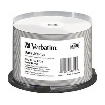 Verbatim DataLifePlus, DVD-R, Spindle, 50 pc(s), 4.7 GB