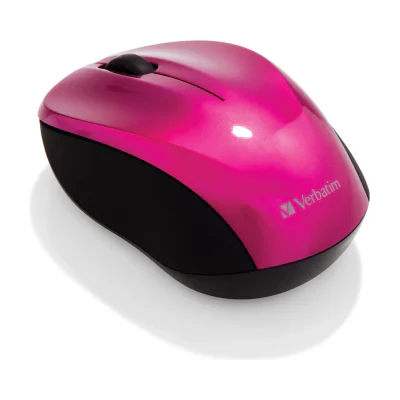 Verbatim Go Nano, RF Wireless, 1600 DPI, Pink