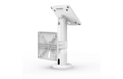 VESA ADD ON SINGLE BRACKET FOR/RISE POLE - WHITE