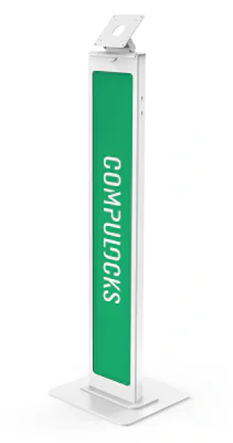 VESA BRANDABLE FLOOR STAND -/WHITE