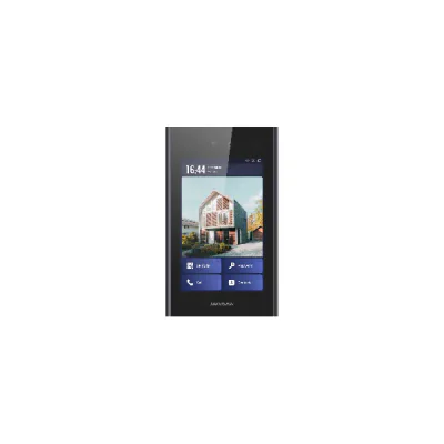 Videointerfon de exterior IP cu recunoastere faciala DS-KD9403-E6 carcasa de aluminiu si ecran curbat 2.5D IPS dimensiune 8-inch, IP65,Operating system :Android 7.1, ROM 4 GB, RAM 2 GB, Supplement light: Low illumination, IR supplement lights,Video s