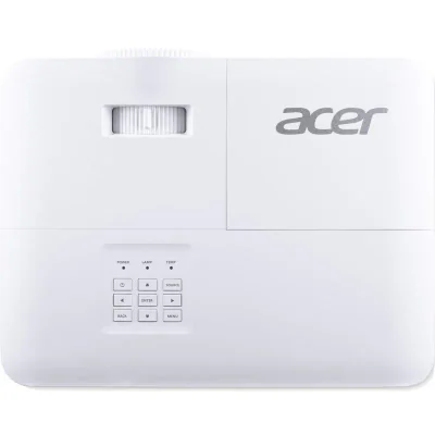 Videoproiector Acer P1258i, XGA 1024* 768, 4:3/ 16:9, 20.000:1, zoom 1.3x, lampa 5.000 ore/ 15.000 ore ecomode, boxa 10W, 2* HDMI, D-Sub, Composite Video RCA, audio in/ out, 2* USB Type A, RS232, PIN security, capac lentila inclus, cablu HDMI 1.8m in
