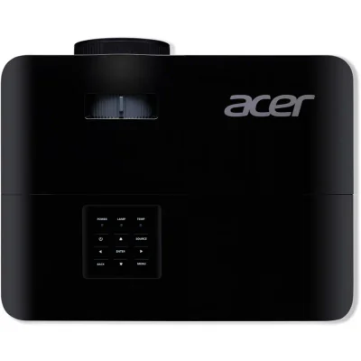 Videoproiector Acer X1328ic, WXGA 1280*800, up to WUXGA 1920*1200, 5.000 lumeni, 16:9/ 16:10/ 4:3, 20.000:1, diagonala maxima 300", distanta maxima de proiectie 10 m, boxa 3W, lampa 5.000 / 15.000 ore, 27 dB, 2.4 kg, D-sub, 2* HDMI, PC audio in/ out,